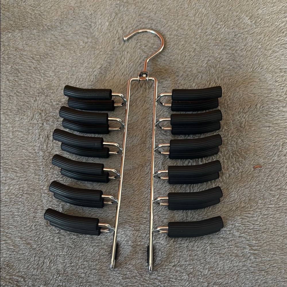 Black Multi-Tier Pants Hanger